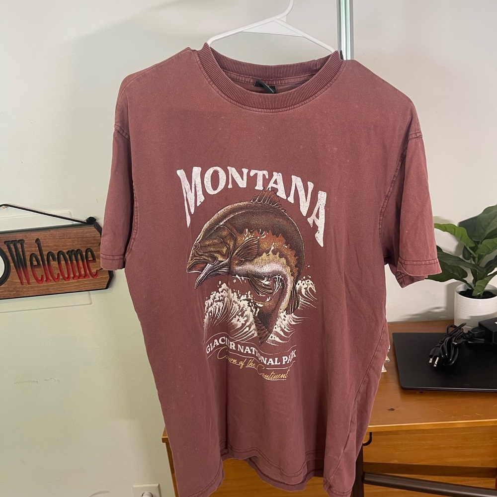 Vintage Montana Fish Shirt